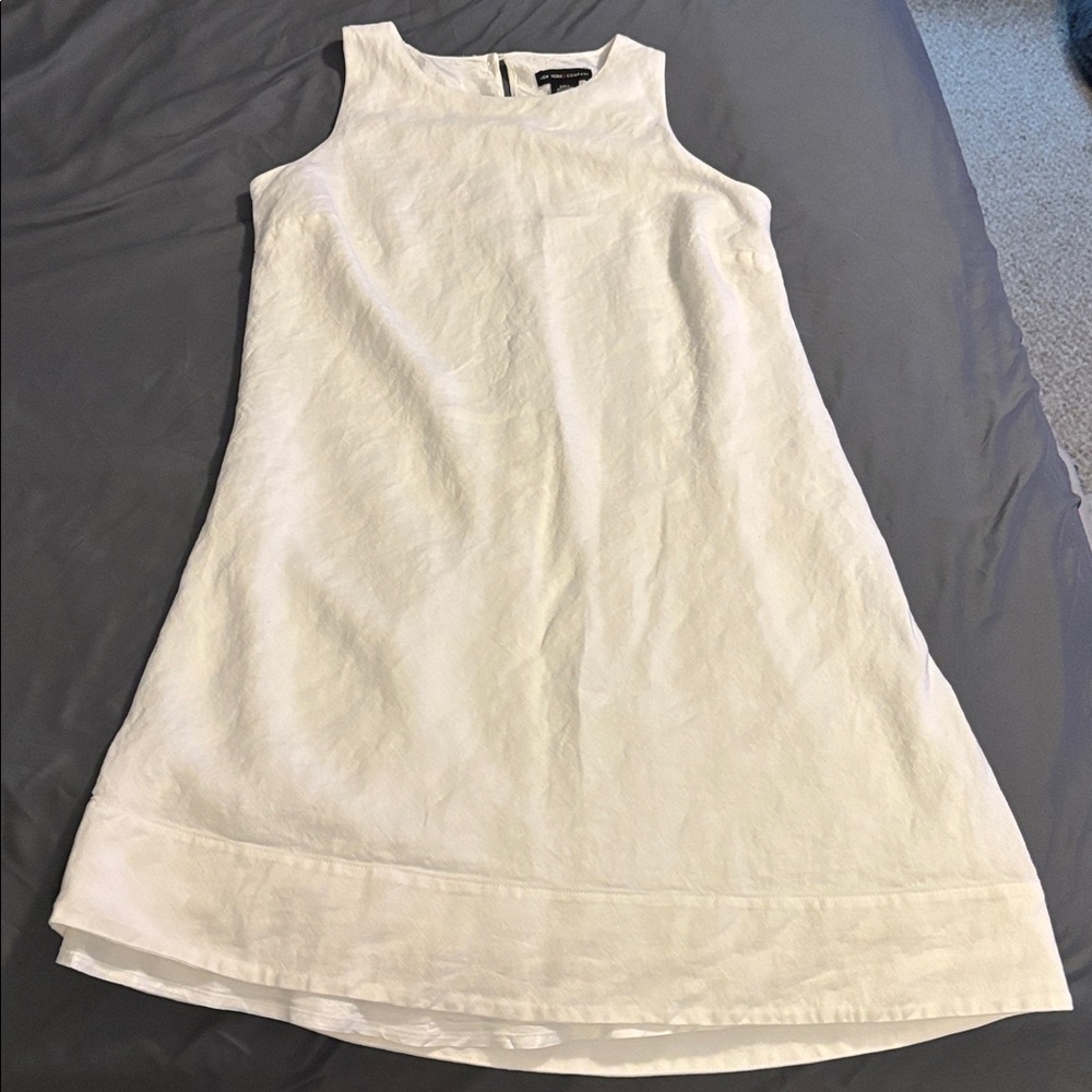 New‎ York & Company White Mini Dress